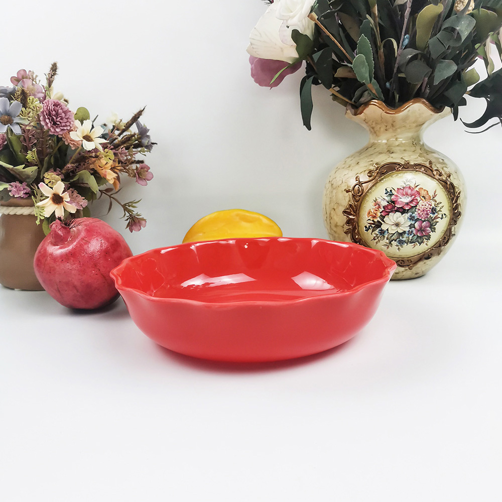 Wholesale Cheap Home Dinnerware Catering Red Round Shape Crater 3000 - 4999 Pieces $1.10 >=5000 Pieces