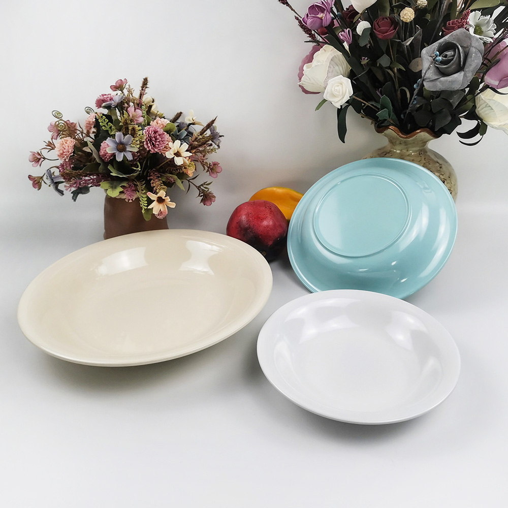 Cheap Melamine Round Soup Dish New Melamine Plate