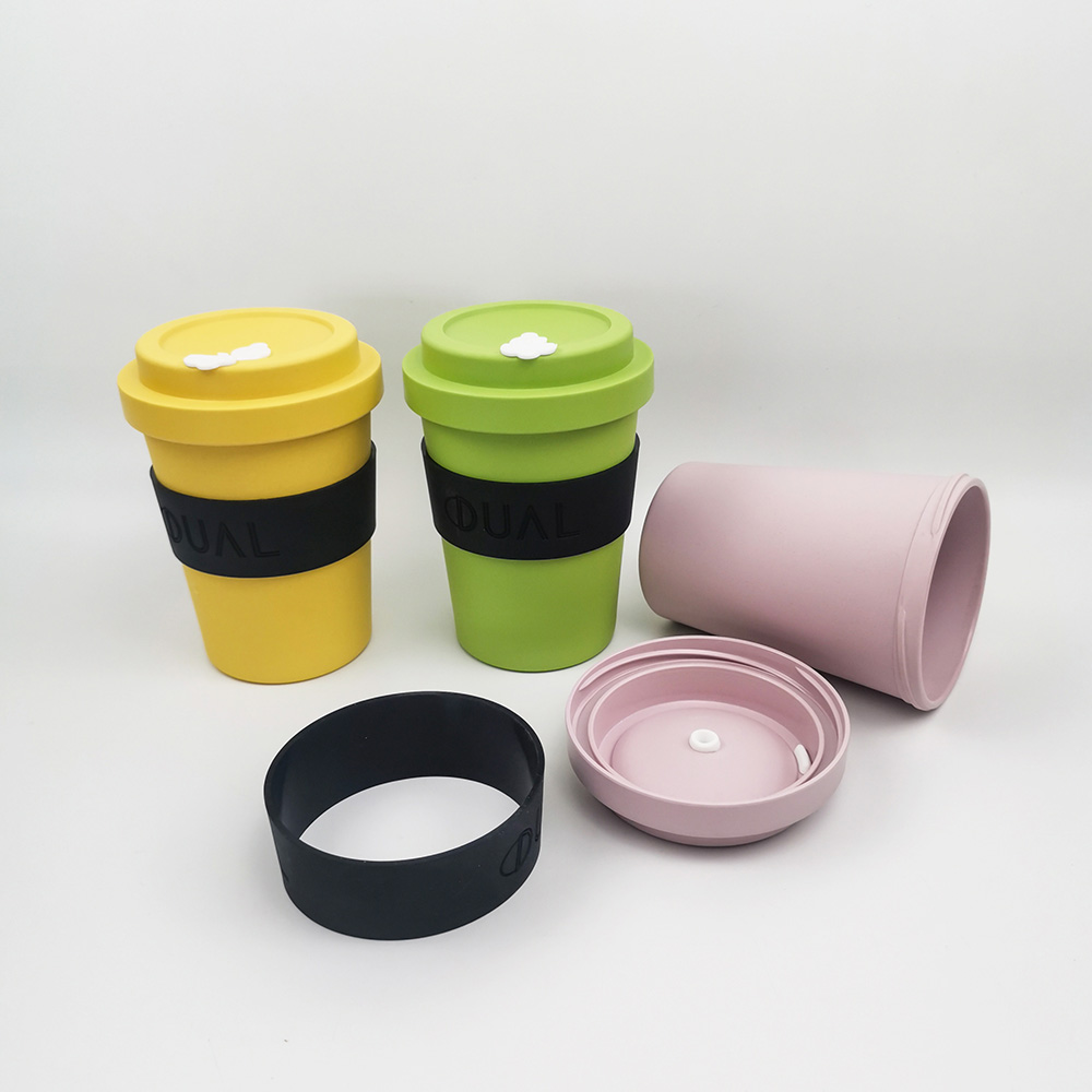 Portable and customizable Top Quality Coffee Cup Melamine Mug with Lid